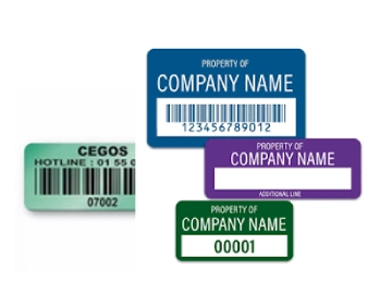 Color-coded Asset Tags